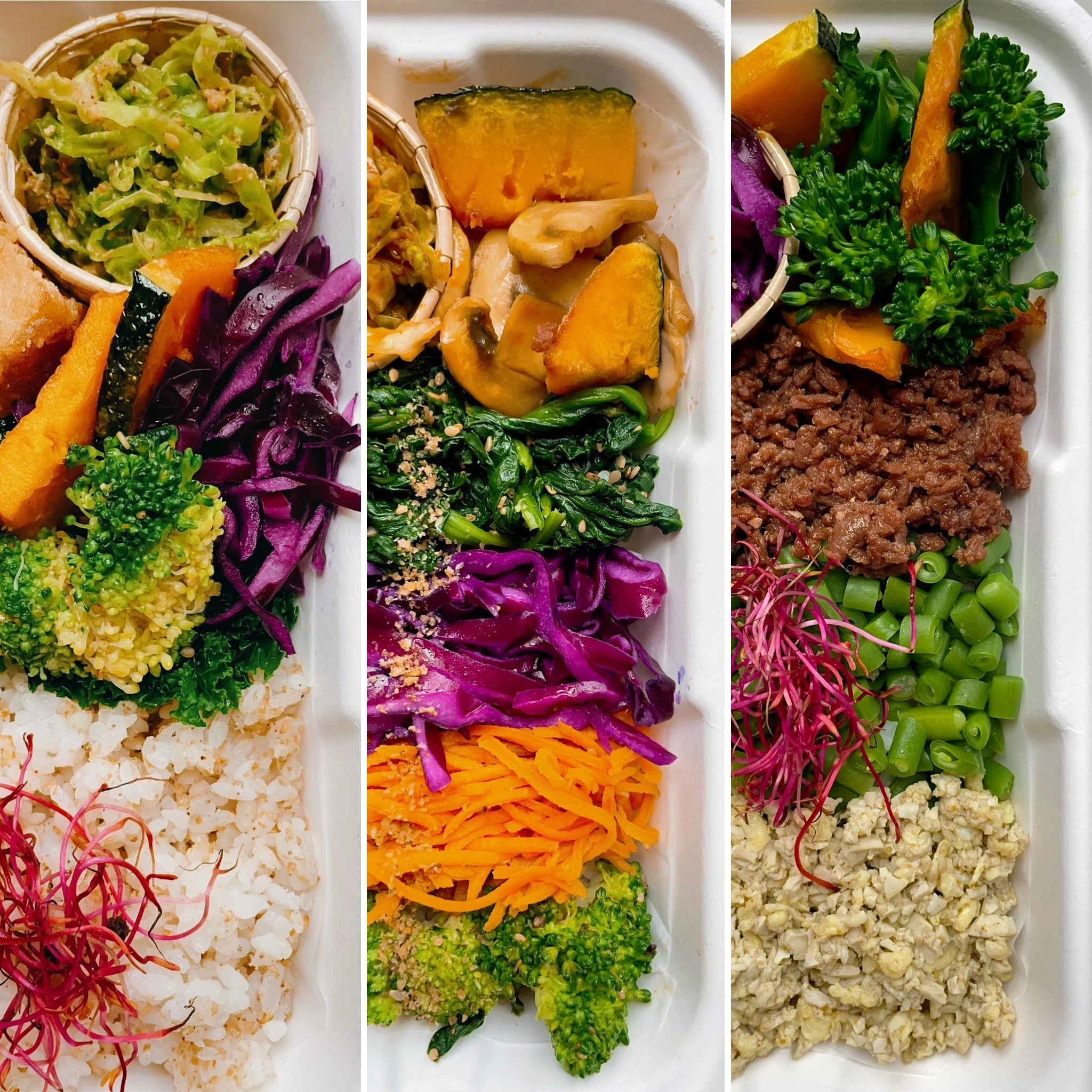 Bentos et lunch boxes végétales 